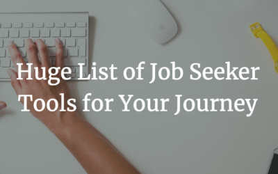 Job Seeker Tools – Your Journey
