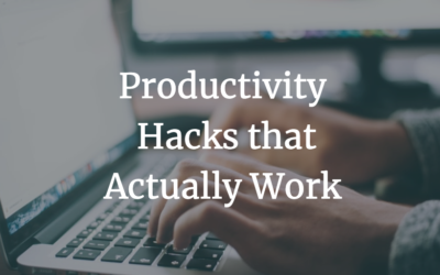 Productivity: What Actually Works